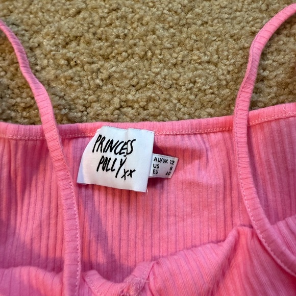 Princess Polly Pink Bodysuit with Spaghetti Straps - Picture 4 of 5